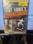Tony Hawk's Underground (GameCube, 2003) CASE + ARTWORK + MANUAL ONLY / NO GAME