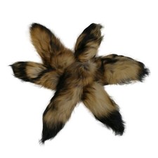 Glacier Wear Natural Finn Raccoon Tail rcn1601tl