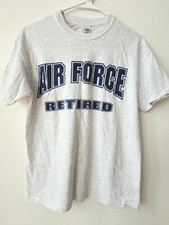 U.S Air Force Retired Men's Short Sleeve T-Shirt USAF Veterans Size M