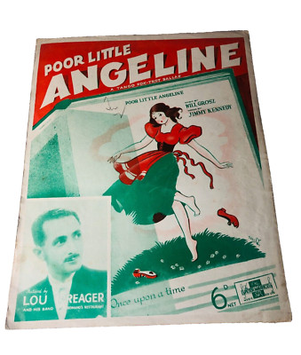 Noten Arme kleine Angeline Vintage ra