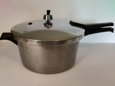 Vintage Presto Pressure Cooker Stainless Steel 6qt Canner A603AT w