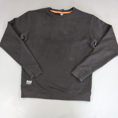 Helly Hansen Workwear Jumper Womens Large Black Pullover Sweater Outdoor Working