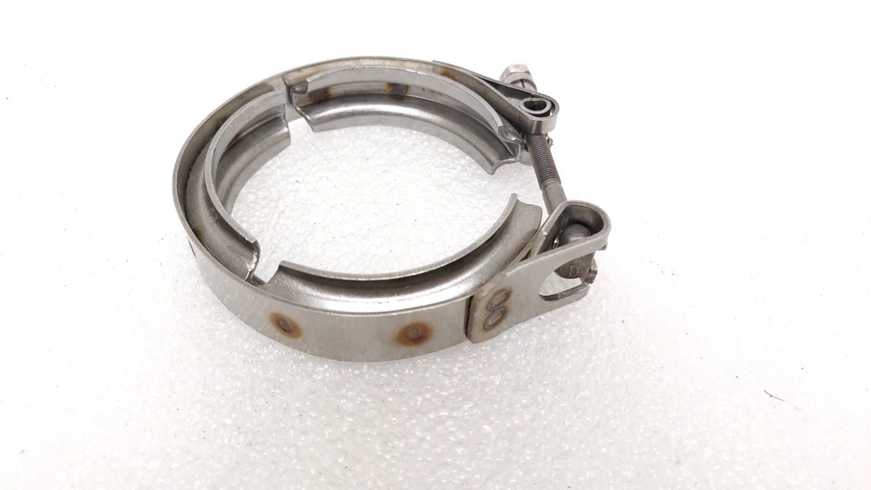 Abrazadera de manguera banda V de entrada a escape turbo Super Duty Ford F250 F350 F450 F550 OEM Foto 4 de 4