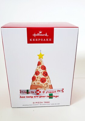Hallmark Keepsake Ornament 2023 O Pizza Tree