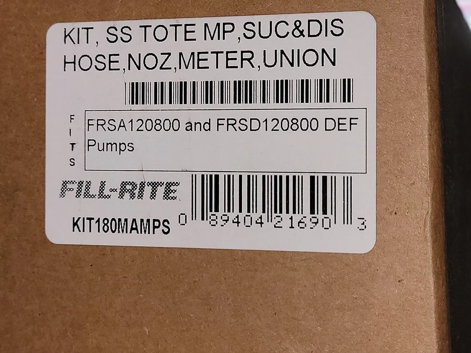 Kit de montagem de sacola Fill-Rite DEF bomba tambor IBC + medidor digital - Imagem 3 de 4