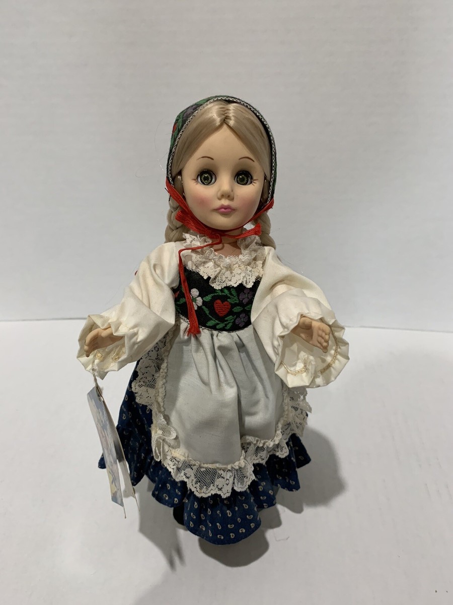 Vintage EFFANBEE “HEIDI” Collectible Doll 12” 1992 With