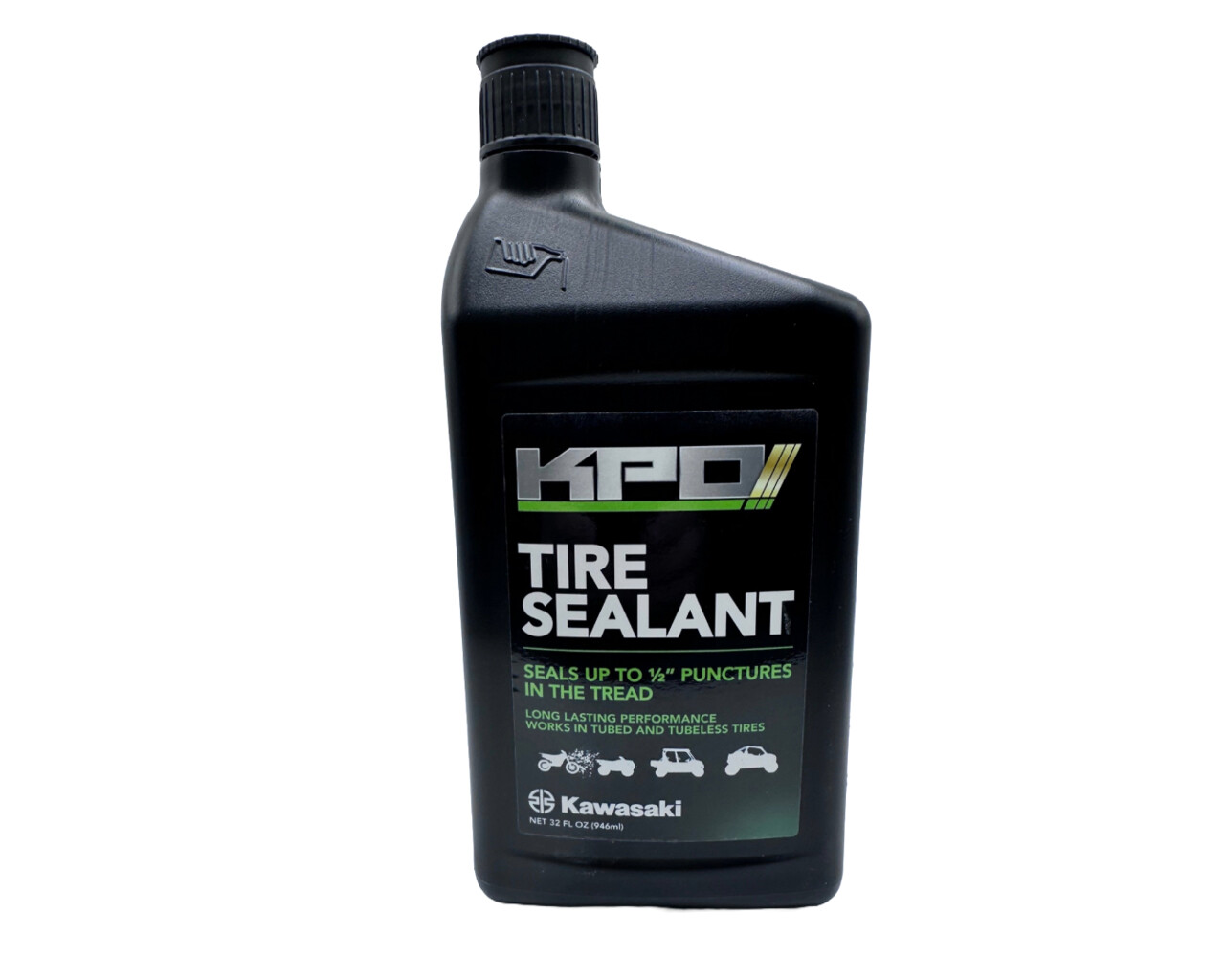 Kawasaki KPO Tire Sealant for Motorcycles ATV's and SXS  1 quart K63G-500-01Q