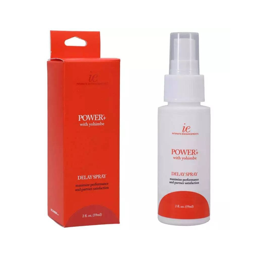 Intimate Enhancements Power+ with Yohimbe Delay Spray 2 fl oz