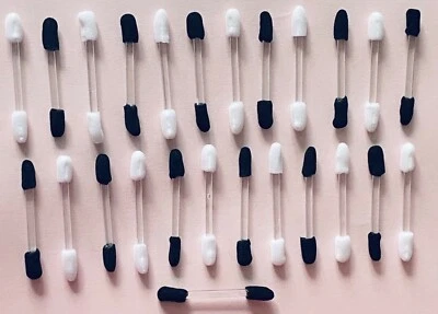 Double Ended Eyeshadow Make Up Cosmetic Applicator Brushes Smooth Texture Tools