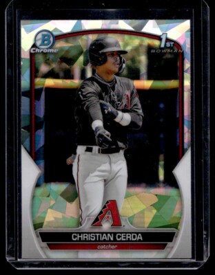 2023 Bowman Chrome Atomic Refractor Christian Cerda #BCP-56