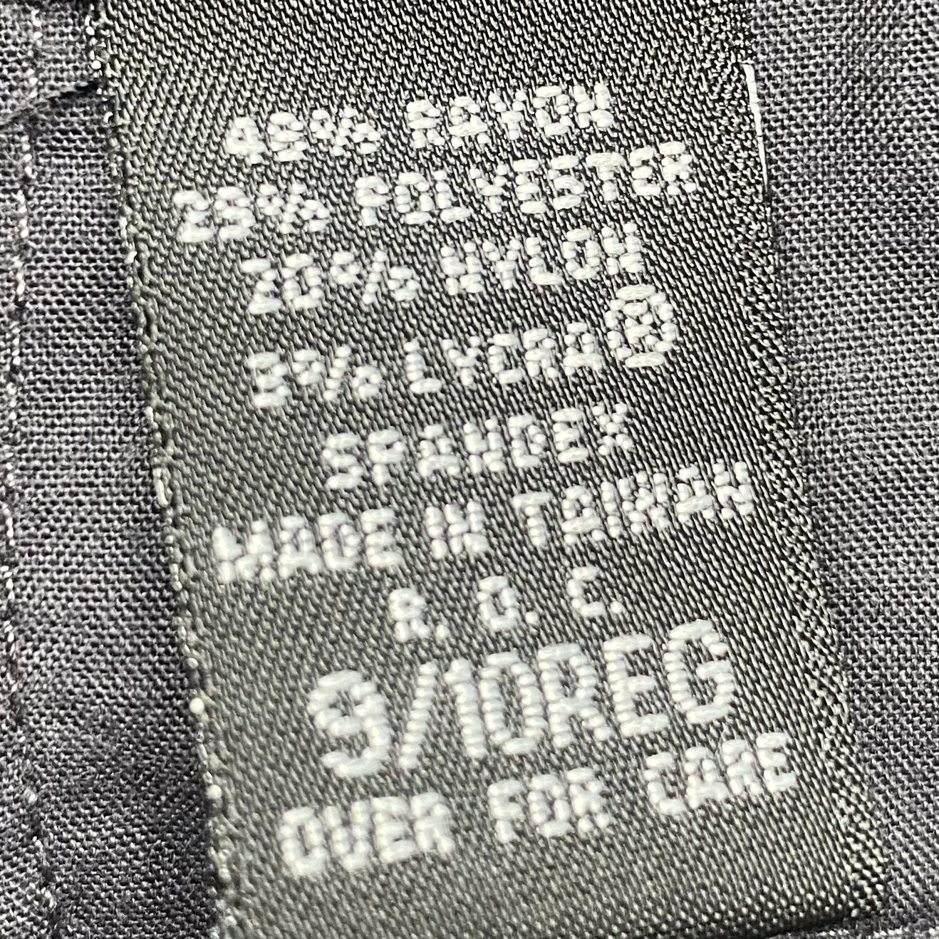 Express Women's Stretch Gray Flared Split Hem Pan… - image 6