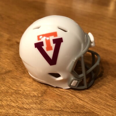 Virginia Tech Hokies throwback 1974-77 custom pocket pro helmet VT