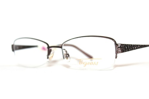 BRANDNEU TIGRESS TGS 101 210 GLÄNZEND BRAUN BRILLE METALLGESTELL RX 51-17-135 MM - Bild 3 von 6