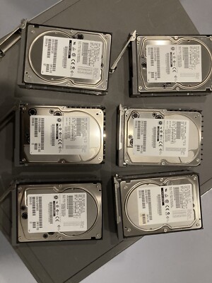 6 x Sun Microsystems 540-4178 18GB 10K SCSI 3.5 LFF HDD Hard Disc Drives