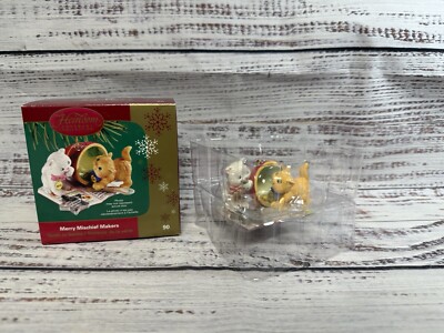 Carlton Cards ''Merry Mischief Makers'' 10th in Series Christmas Holiday Ornament
