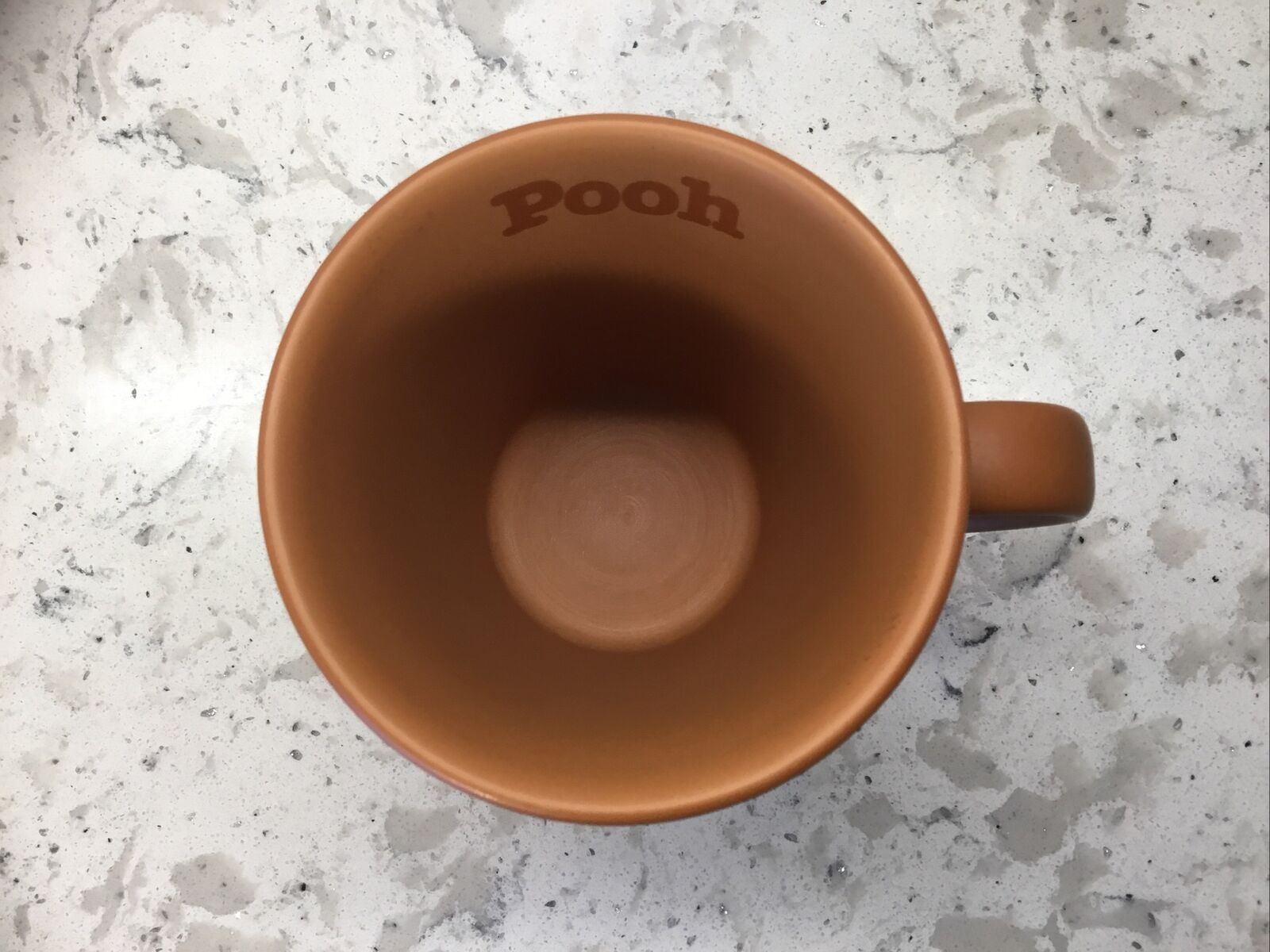 Disney WINNIE The POOH 12 oz Coffee Mug Shy True Loyal Humble Curious Pondering