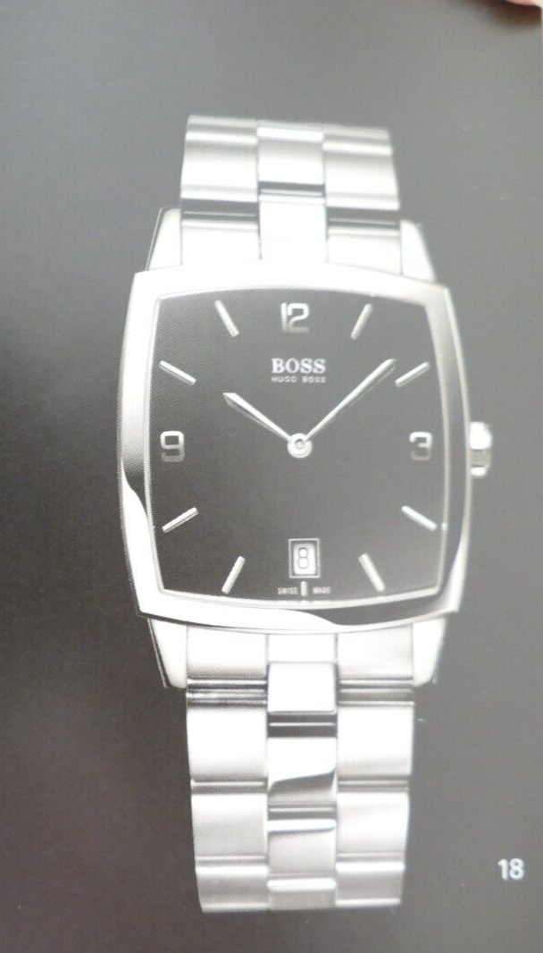 BOSS【no.12 BOSS: Hugo Boss】1995年 New Hugo BOSS watch bracelet clasp strap Metropolis square 1680