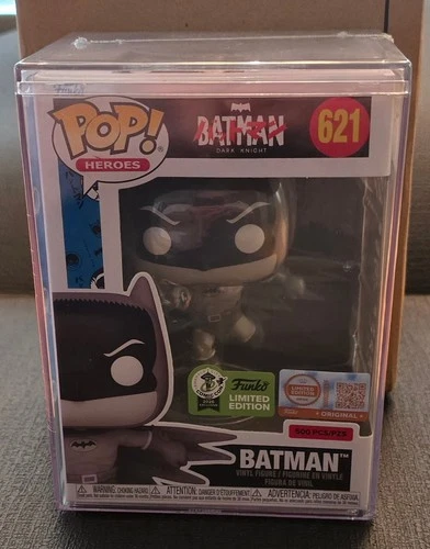 Funko Pop! Batman Dark Knight (Bat-Manga) ECCC Black & White #621 Grail LE 500
