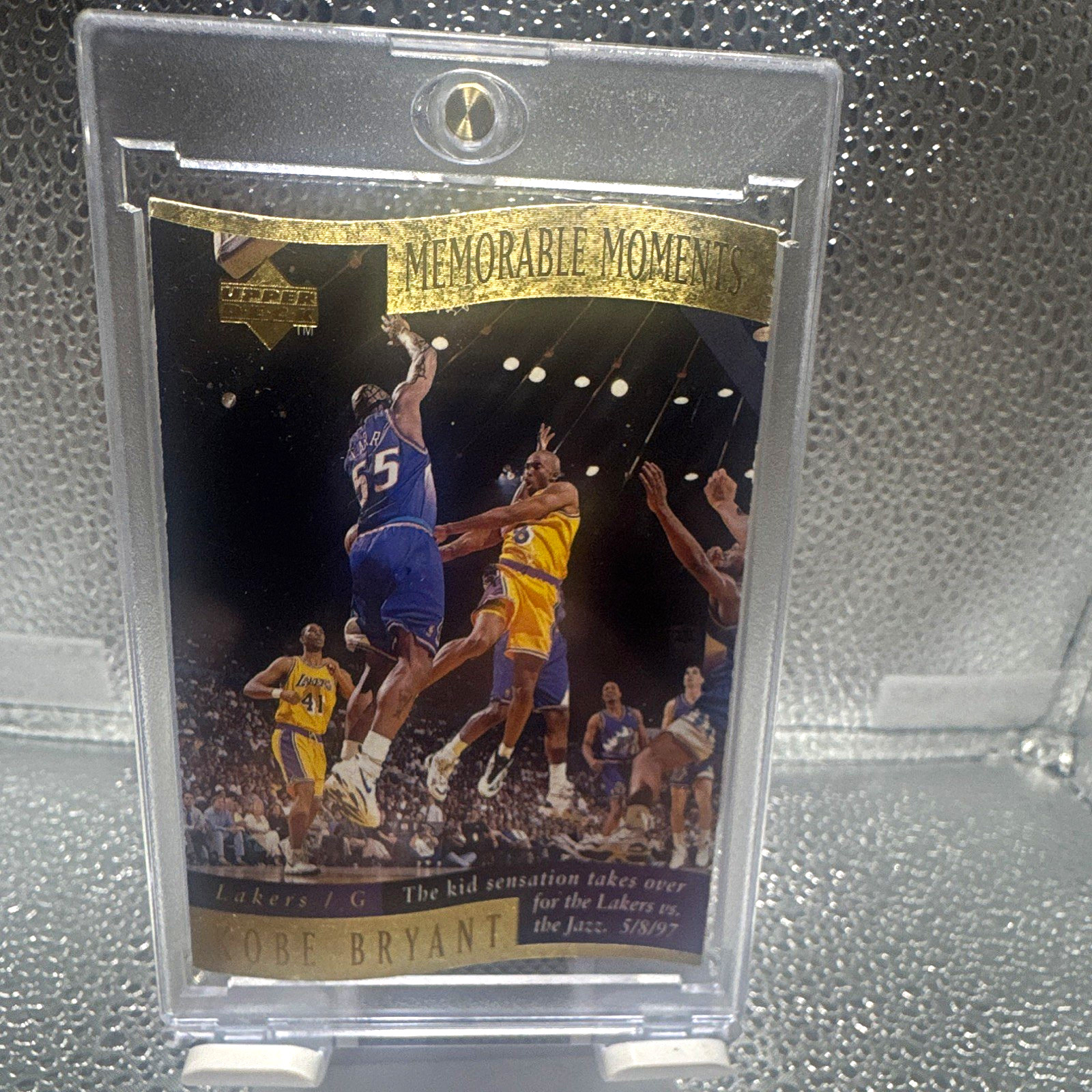 Upper Deck Collector's Choice Memorable Moments Kobe Bryant Lakers 1996-97 4/10