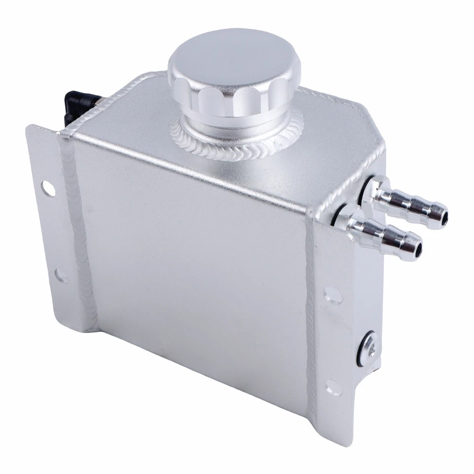 1L Car Coolant Overflow Reservoir Tank Catch Can Radiator Breathable Reservoir - Image 4 of 4
