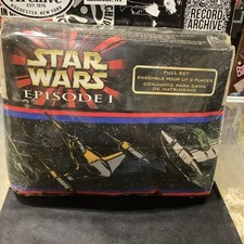 Star Wars Episode 1 Twin Set Bed Sheets Set Phantom Menace Brand New Sealed