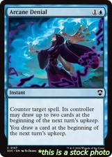 Arcane Denial SOC 187 Commander: Secrets of Strixhaven NM