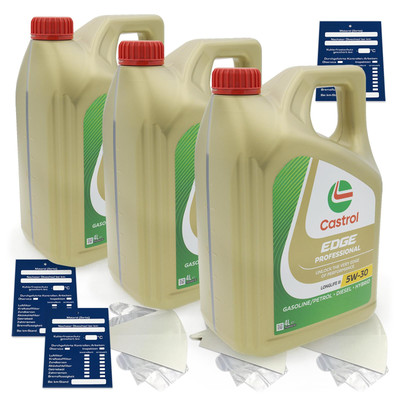 12 Liter Castrol EDGE Professional LongLife III 5W-30 Motoröl VW 504.00 507.00