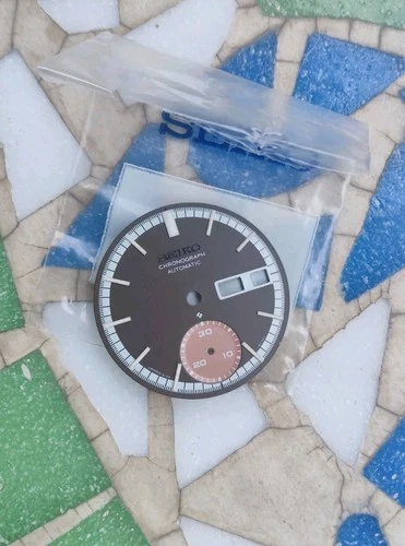 Vintage Watch Seiko 6139-8040 Brown Dial Nos