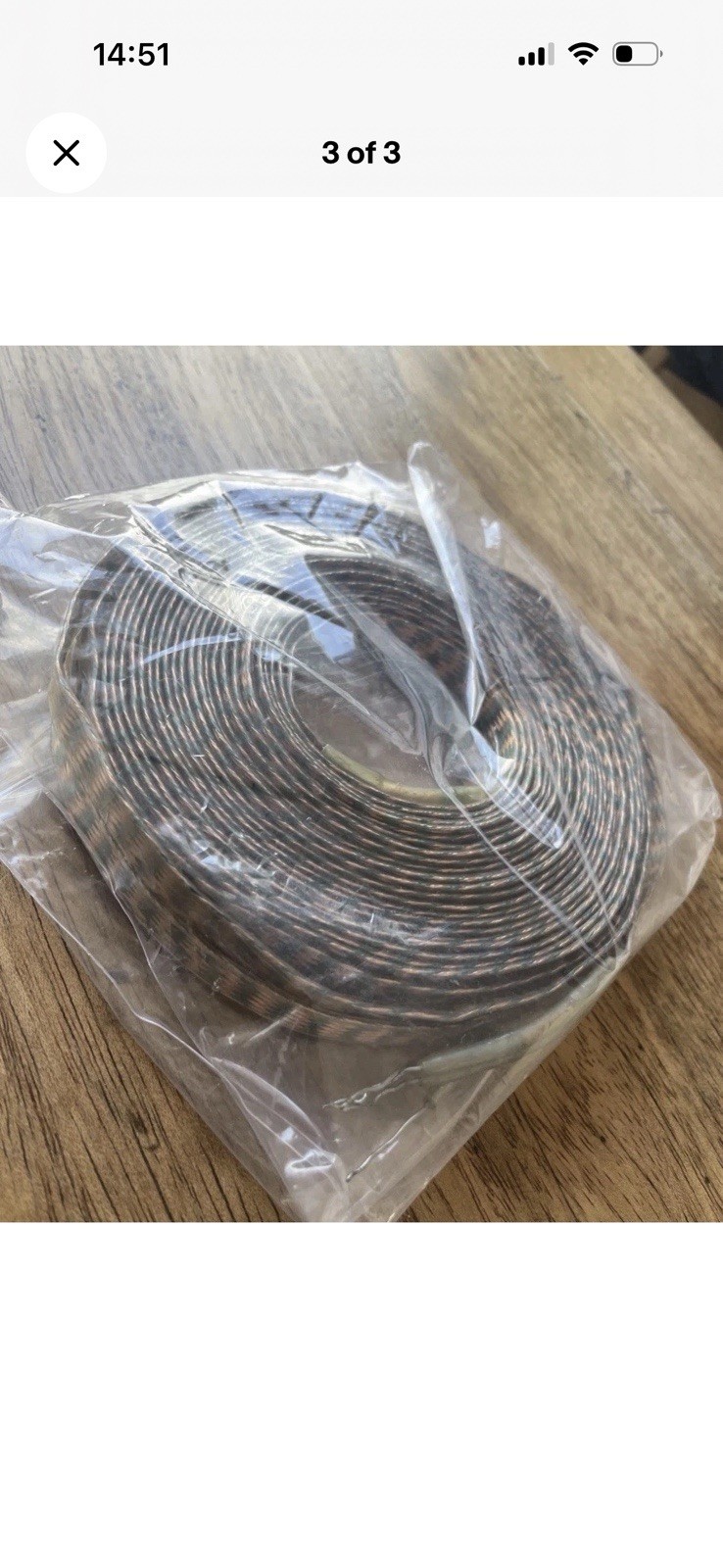 Polk Cobra Monitor Audio Vintage Speaker Cable  2 X 10 M Long