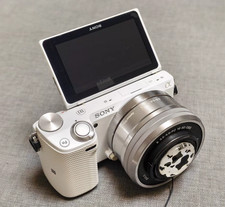 Sony Alpha Nex-5T 16MP Digital Camera W/ F3.5-5.6 Oss 16-50mm Lens w/English