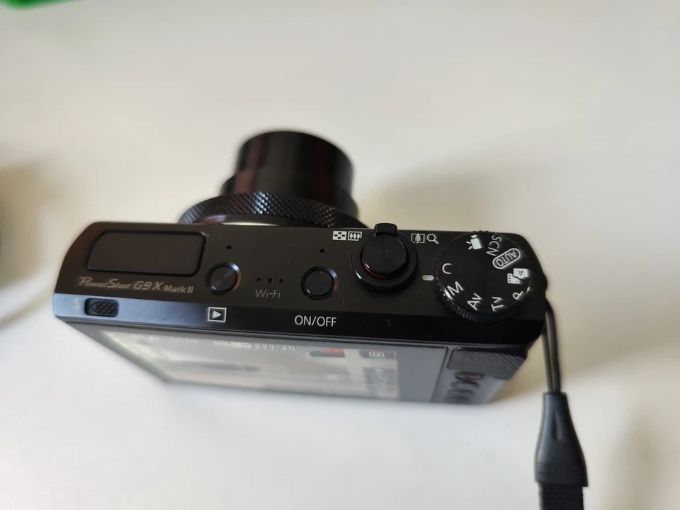 Canon PowerShot G9X Mark II Digitalkamera, Schwarz - Bild 3 von 4