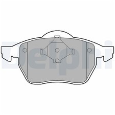 Satz Bremsbeläge Bremsklötze vorne für VW Bora 1 1J2 1J6 Golf 3 1H1 1E7 | 244