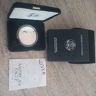 2000 P AMERICAN EAGLE SILVER PROOF OUNCE BULLION 1 DOLLAR COIN W/ BOX COA