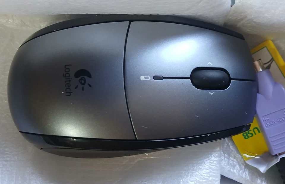 Logitech Cordless Desktop S510 Keyboard Mouse & Receiver / - Image 4 of 4
