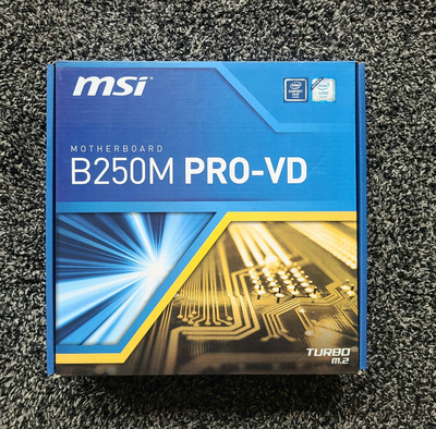 MSI B250M Pro-VD Intel LGA 1151 Micro ATX Motherboard BRAND NEW *SHIPS NEXT DAY*