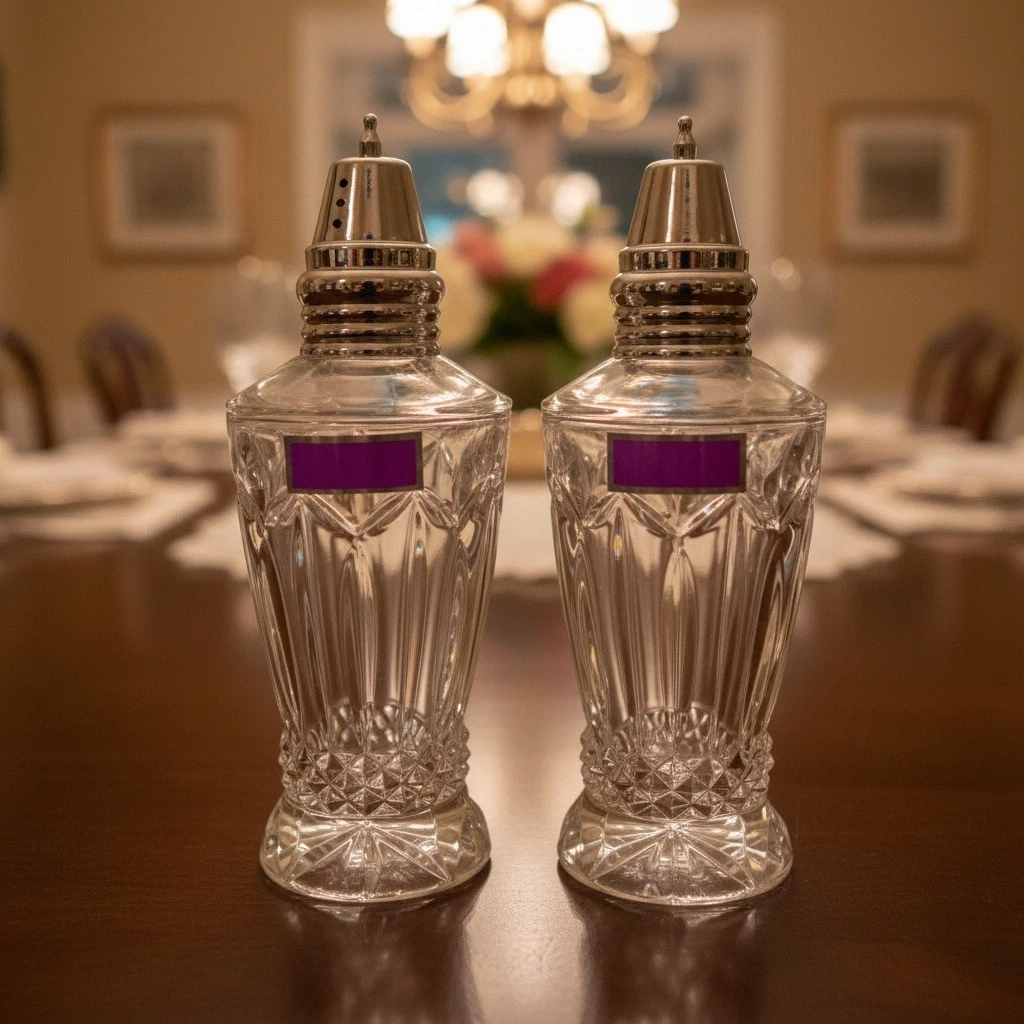 Waterford Glass Salt & Pepper Shakers for sale | eBay