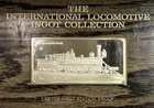 Rare The Franklin Mint Locomotive Train Engine Silver 999 Coin Proof Ingot Bar
