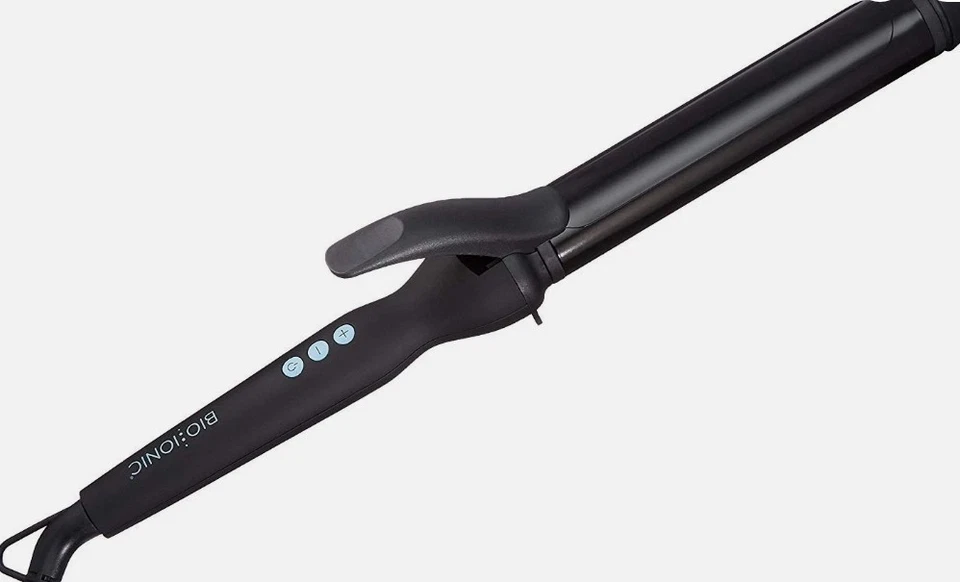 Bio Ionic Long Barrel Styler Ceramic Curling Iron 1.5 inch Black Z-FGTST-CL1.5 - Image 2 of 4