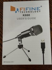 FIFINE Technology Microphone K668, New In Box