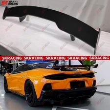 Fits McLaren GT 19-23 Dry Forged Carbon/Dry Carbon Twill Weave Rear Spoiler Wing