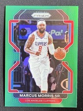 Marcus Morris Sr. 2021-22 Panini Prizm Green  Los Angeles Clippers #14