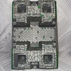 Vintage Lego Castle Baseplate Gray 30271 Authentic 8781 Base Plate 15x10 🏰