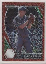 2021 Panini Prizm Draft Picks Red Velocity Prizm Calvin Ziegler #PDP46 qf6