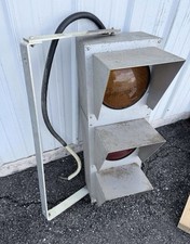 Vintage Aluminum Traffic Light - Untested - 34 Industrial Signal