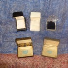Vintage Lot of 5 Jewelry Presentation Earrings & Ring Assorted Hinged Boxes — photo 6