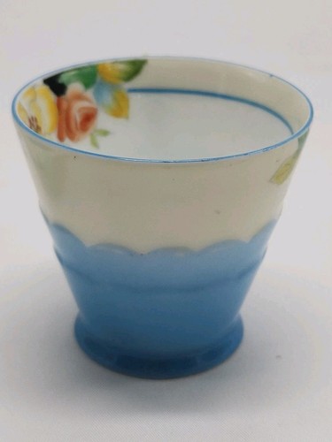 ANTIQUE NORITAKE HD PAINT FLORAL YELLOW DAISY HANDLE DEMITASSE CUP/SAUCER c.1918 - Picture 9 of 15