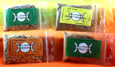 Anderswelt MAGIC OF BRIGHID SPELL POWDER Attraction Banishing Money/Love Drawing