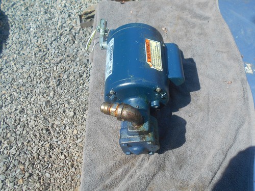 HAIGHT HOT OIL PUMP AND MOTOR BKI GILES PITCO FRYERS GOOD TESTED