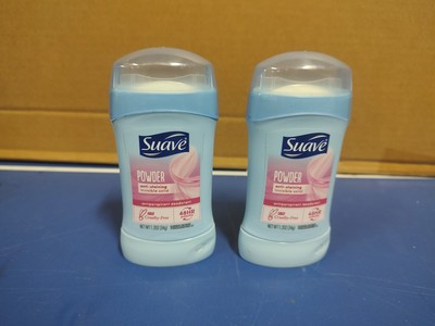 2 Pack Suave Anti-Staining Invisible Solid Antiperspirant Deodorant Exp 7/2026