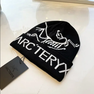 Arc'teryx Bird Word Toque Beanie - Black Void Wool Winter Hat